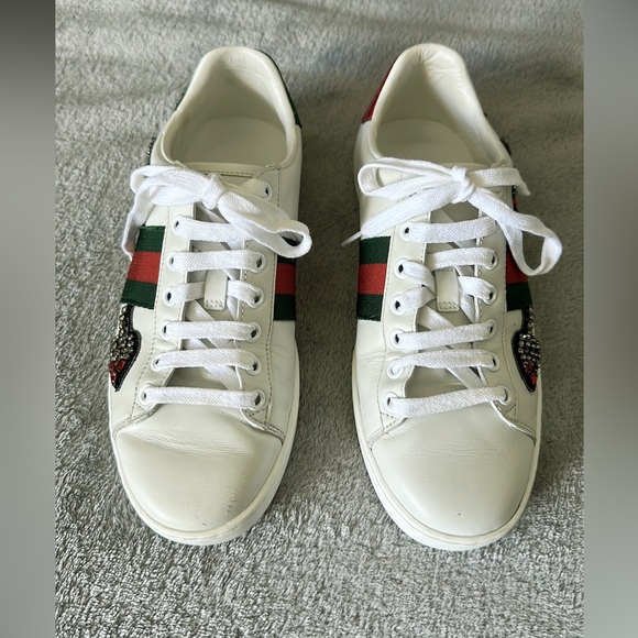 Gucci Women's Ace Embroidered Sneaker - Picture 4 of 6